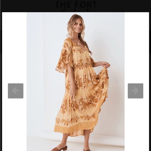 Spell and the Gypsy Coco Lei mumu dress size small - Picture 11 of 11